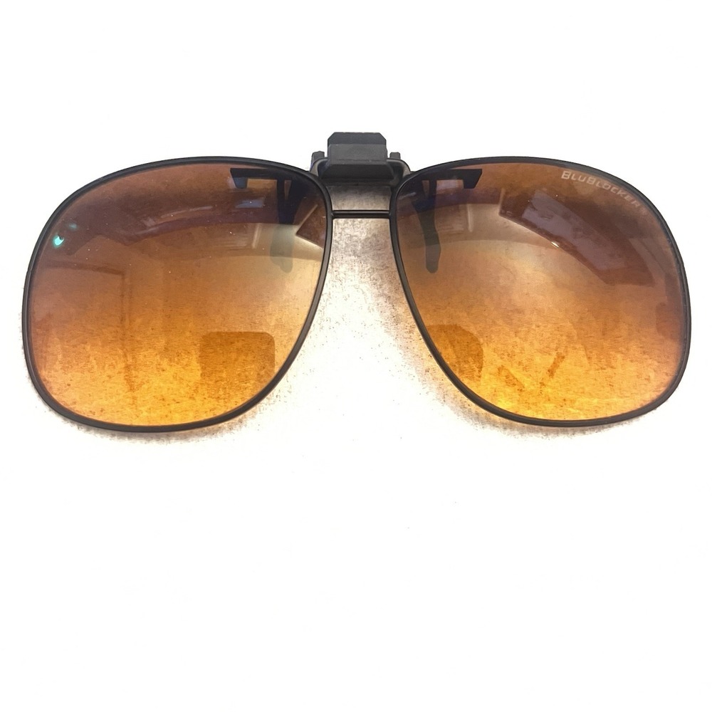 BLUBLOCKER CLIP ON METAL SUNGLASSES 60 113530